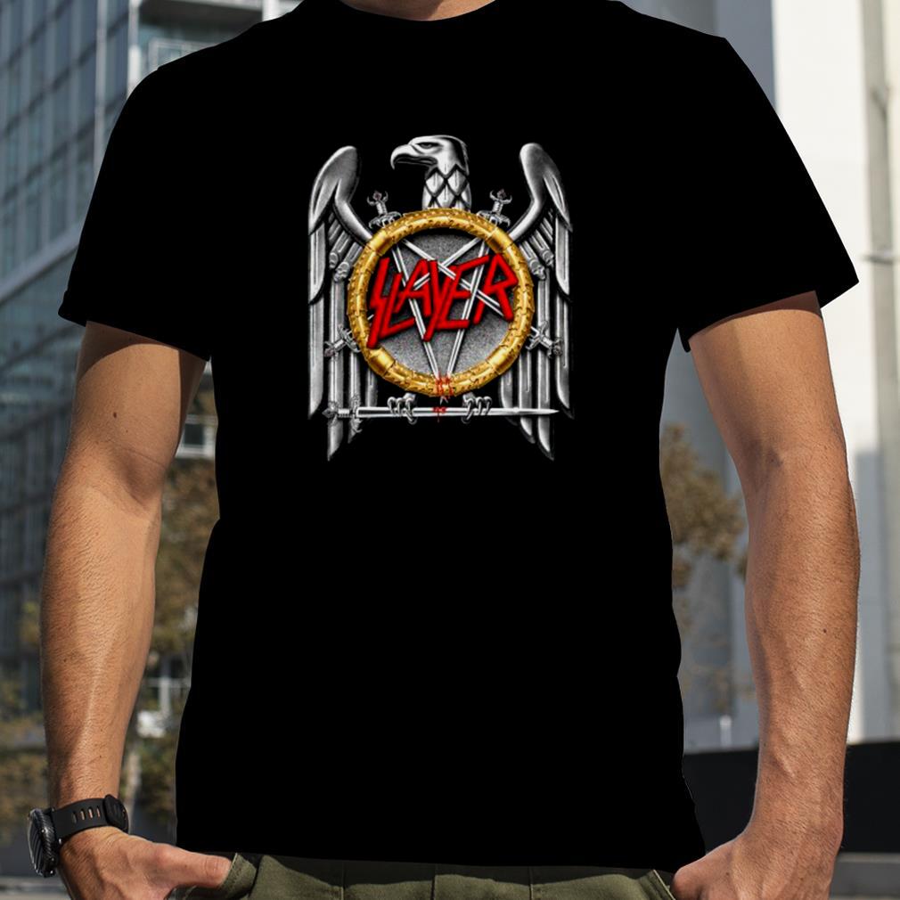 Slayer Silver Eagle Thrash Metal Rock shirt