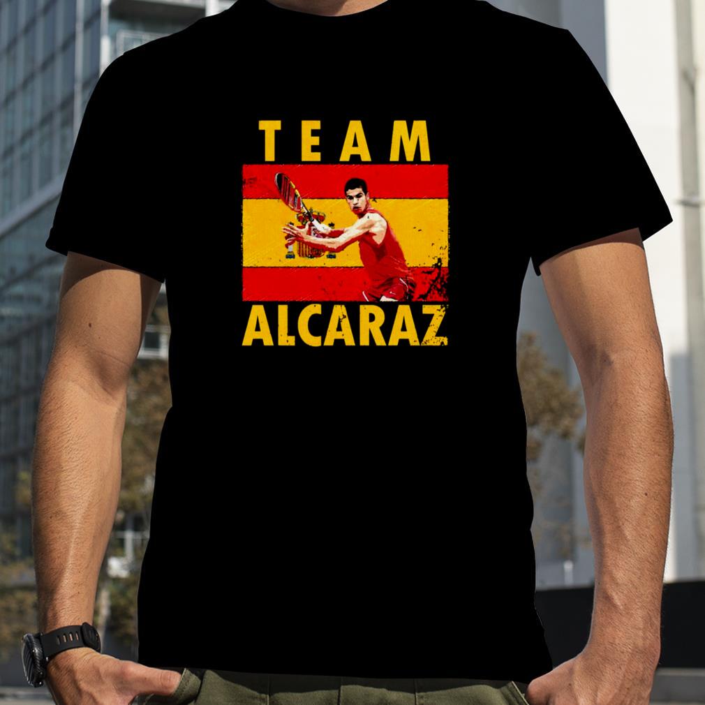 Spain Flag Team Alcaraz Carlos Alcaraz shirt