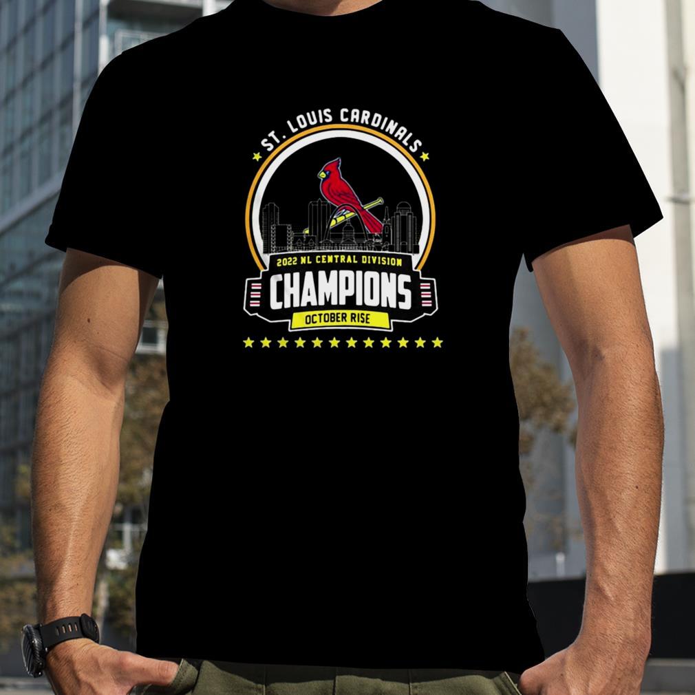 St. Louis Cardinals 2022 NL Central Division Champions October Rise shirt