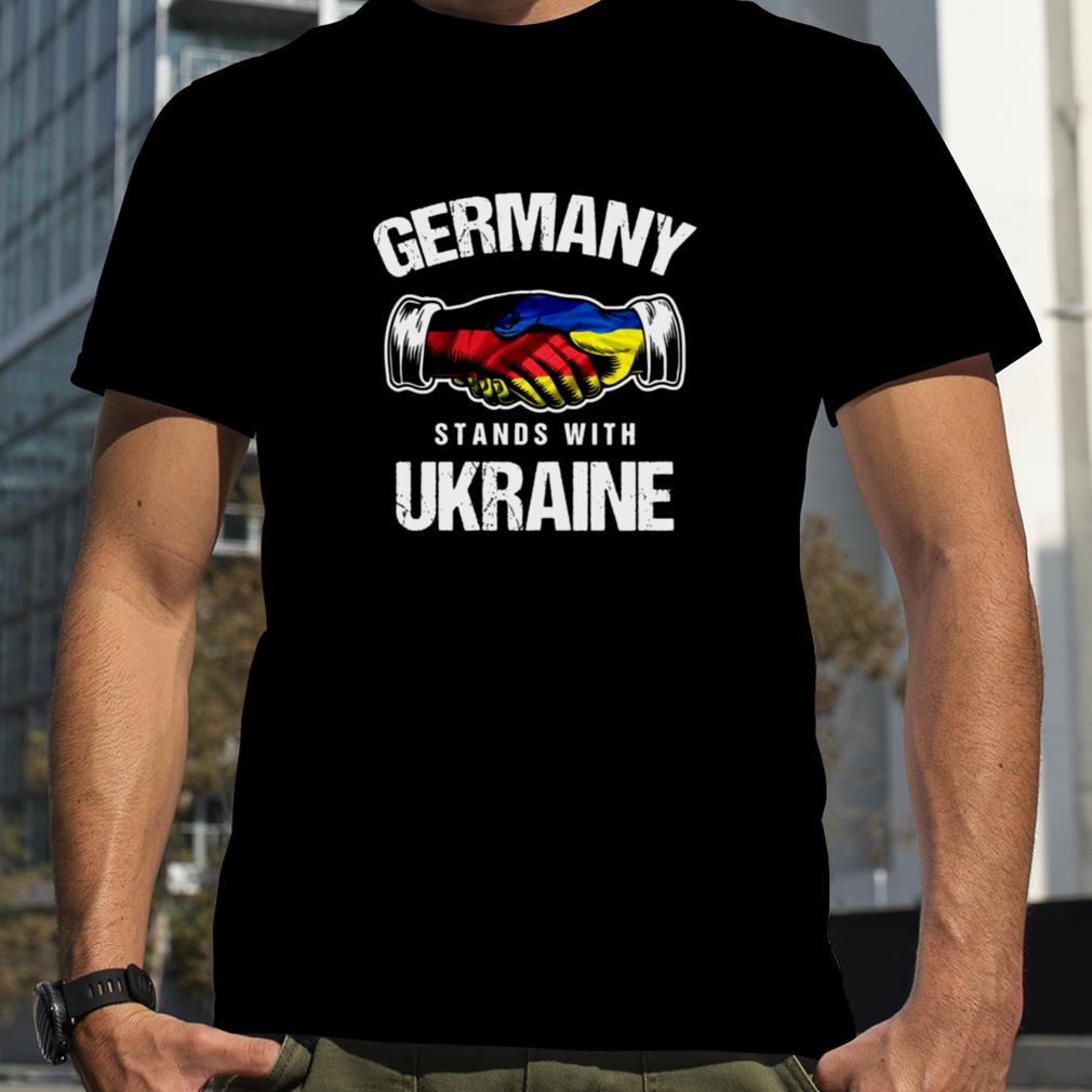 Stands With Ukraine Ukrainian Flag German Political shirt