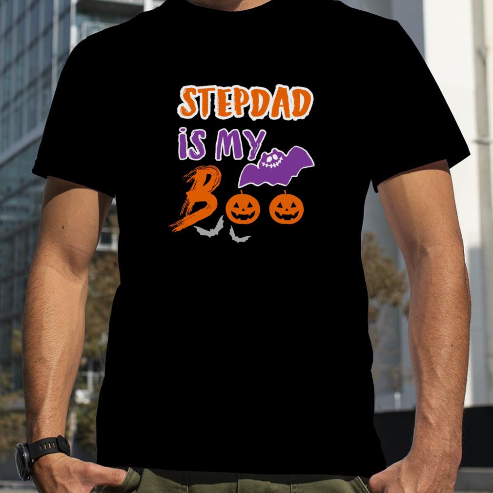 Stepdad Is My BOO Halloween Stepdad Shirts