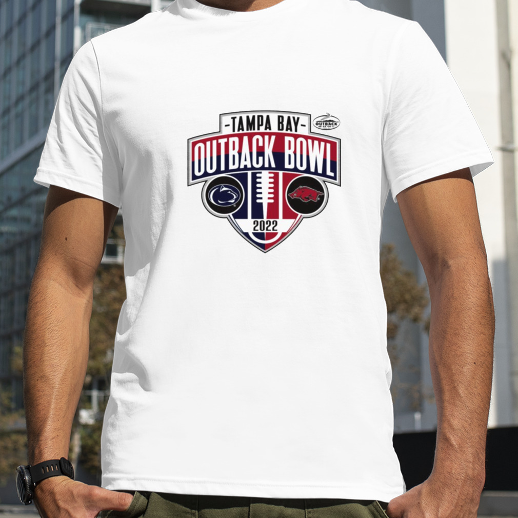 Tampa Bay Outback Bowl Arkansas Razorbacks vs Penn State 2022 shirt