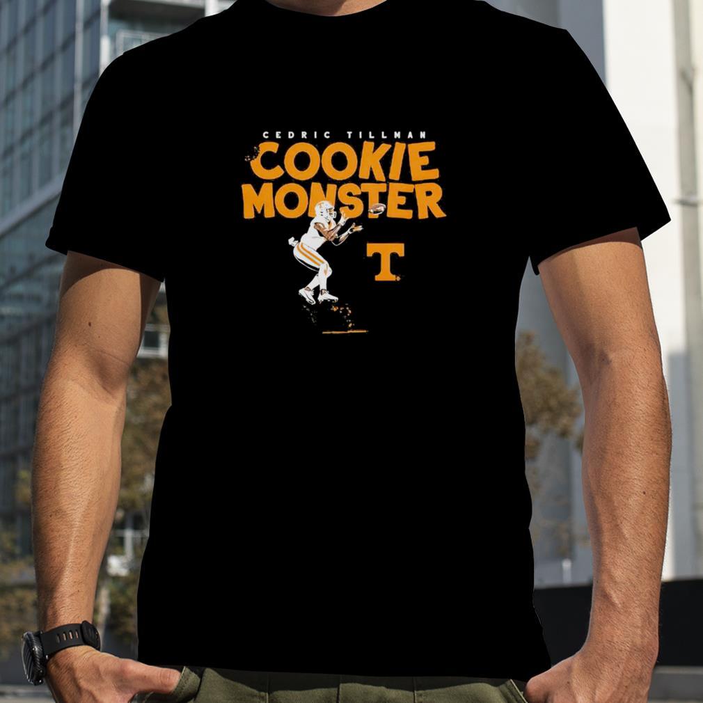 Tennessee football Cedric Tillman cookie monster shirt