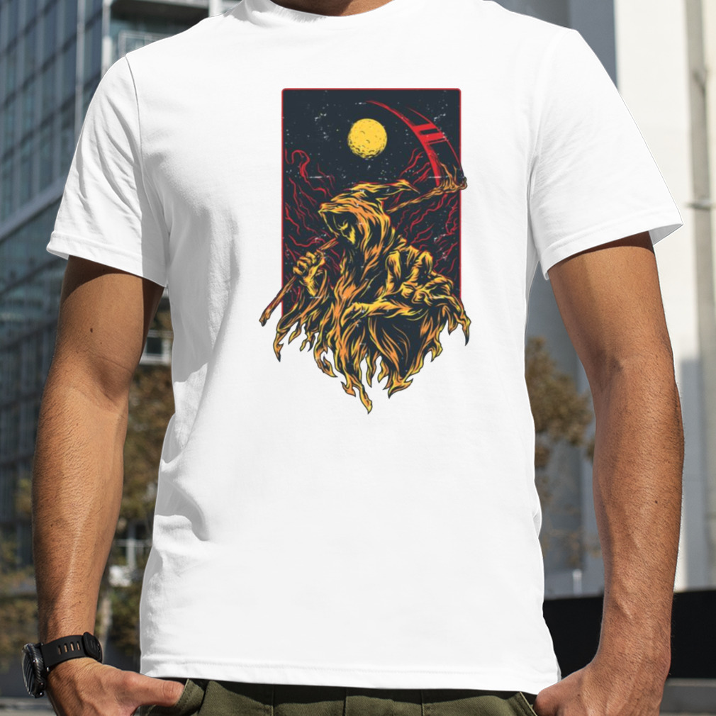 The Hell God Grim Reaper Halloween shirt