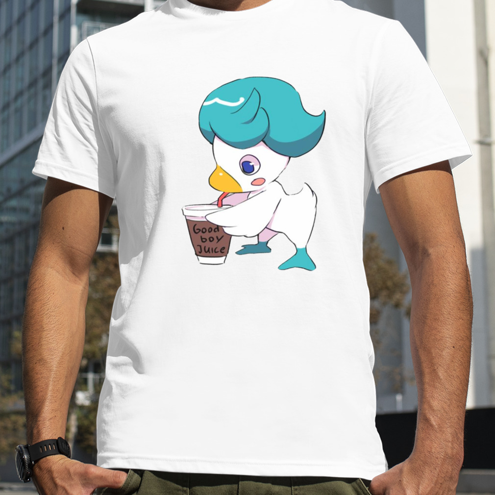 The New Duck Good Boy Juice Quaxly Pokemon shirt