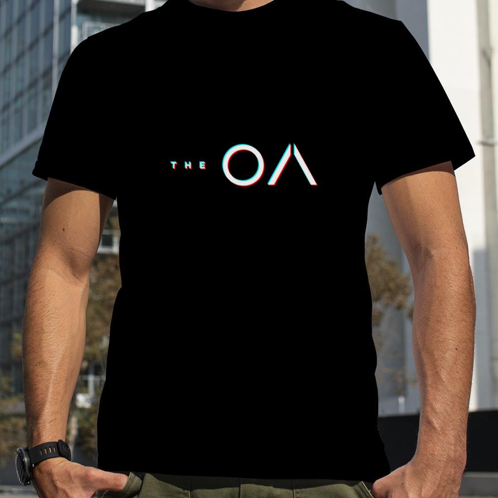 The OA Glitch Blur Series Title shirt