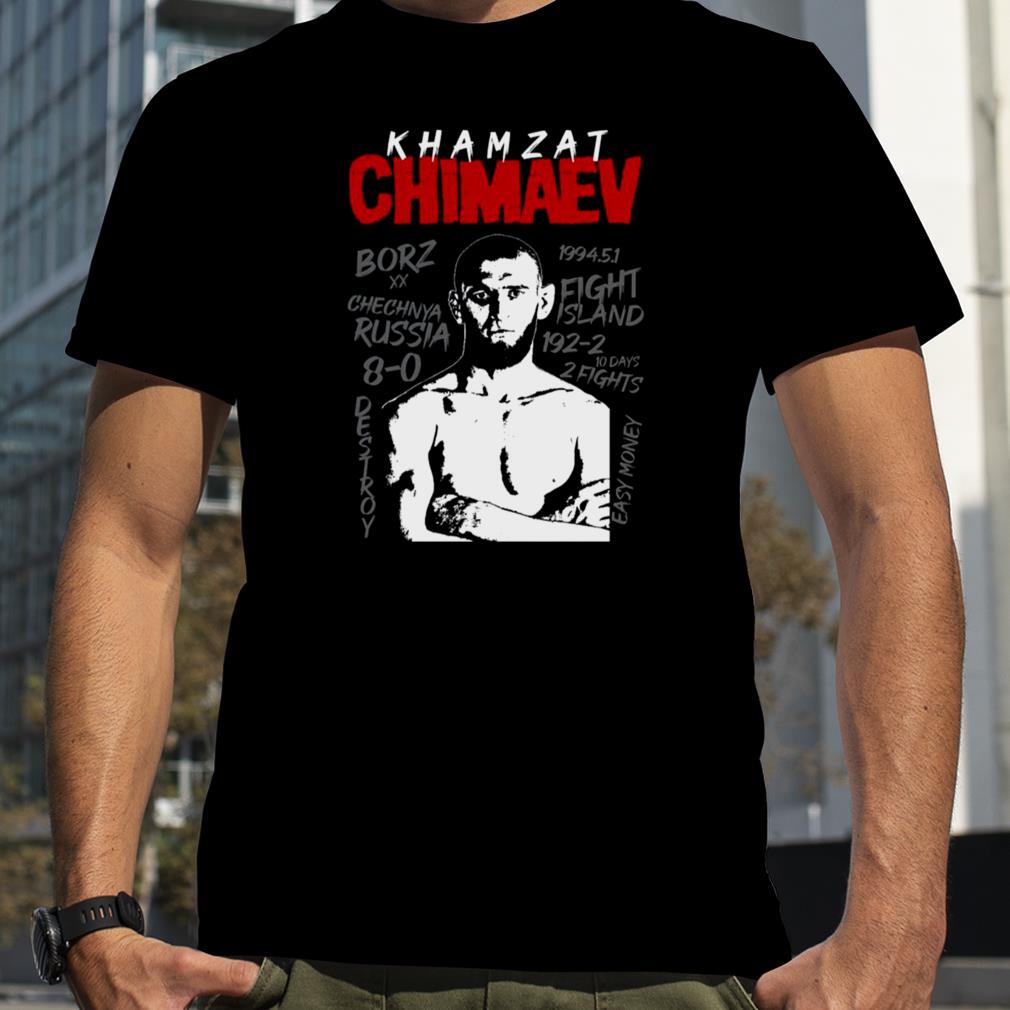 The Wolf Borz Destroy Khamzat Chimaev T Shirt