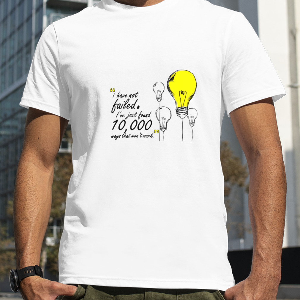 Thomas A Edison Inventor shirt
