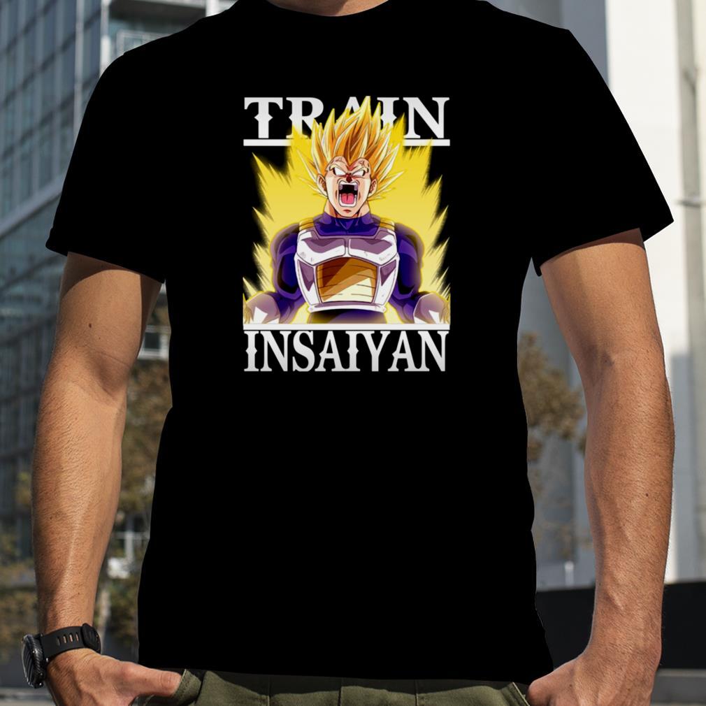 Train Insaiyan Angry Vegeta Super Saiyan My Bulma Dragon Ball shirt