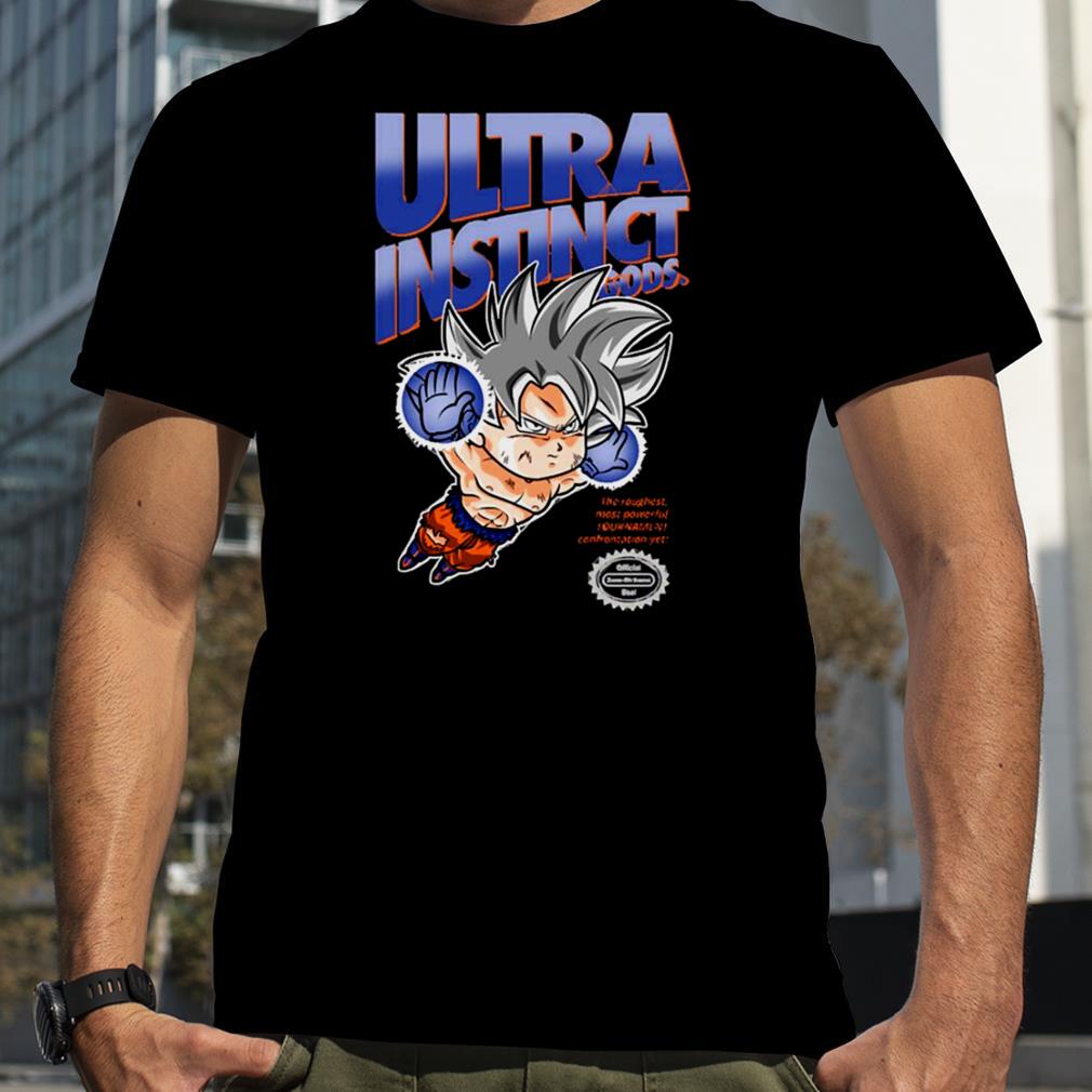 Ultra Instinct Gods Dragon Ball X Super Mario Bros shirt