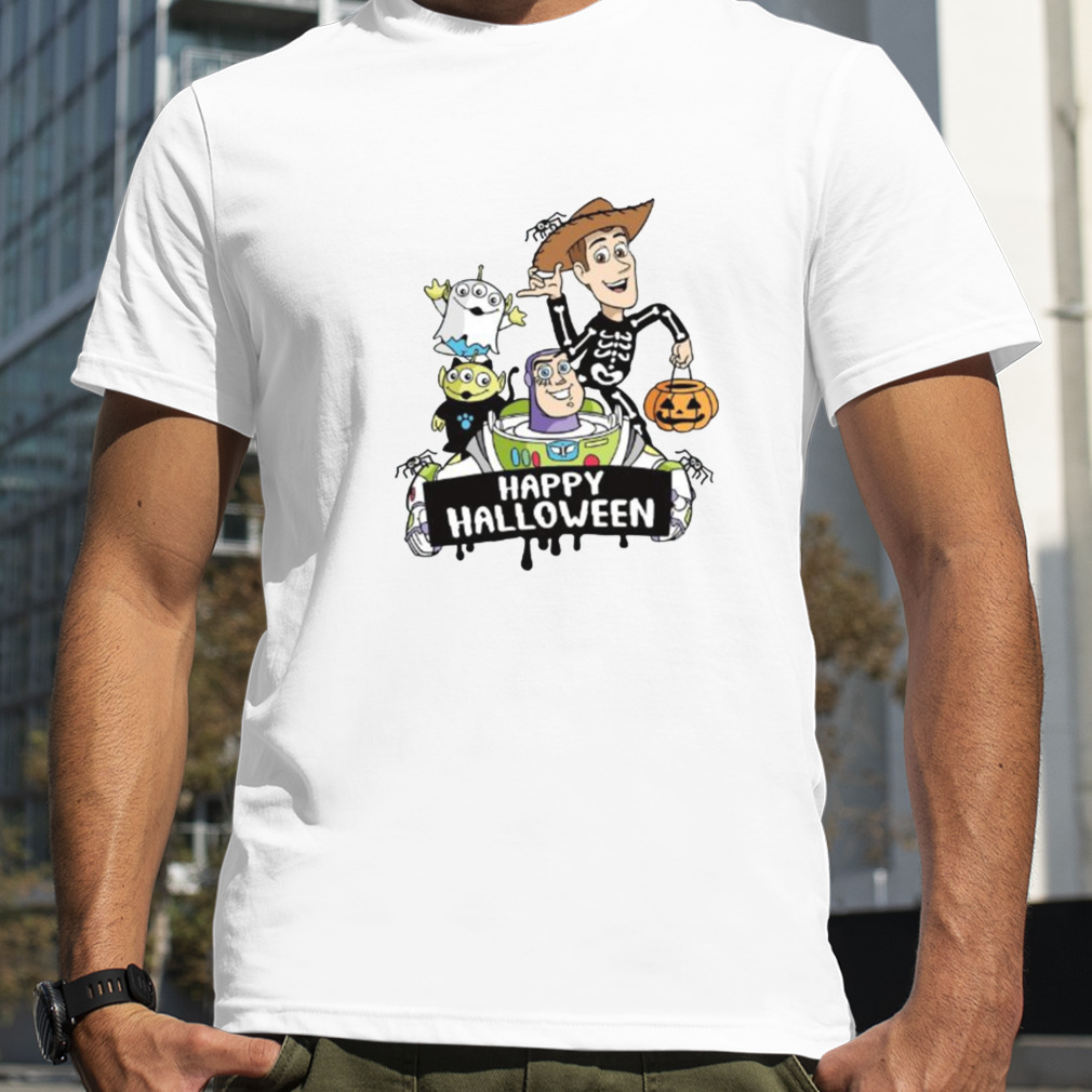 Vintage Toy Story Characters Halloween Shirt