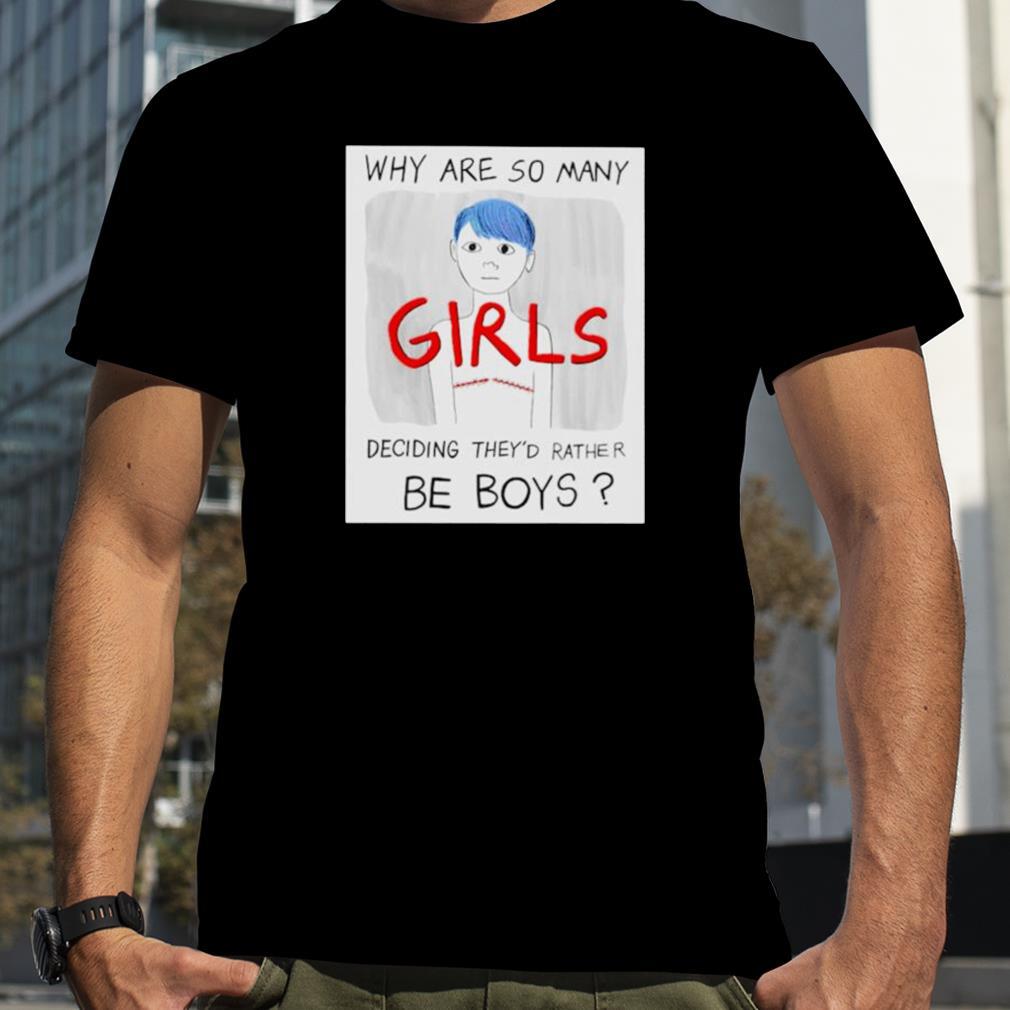 Why are so many girls deciding they’d rather be boys shirt