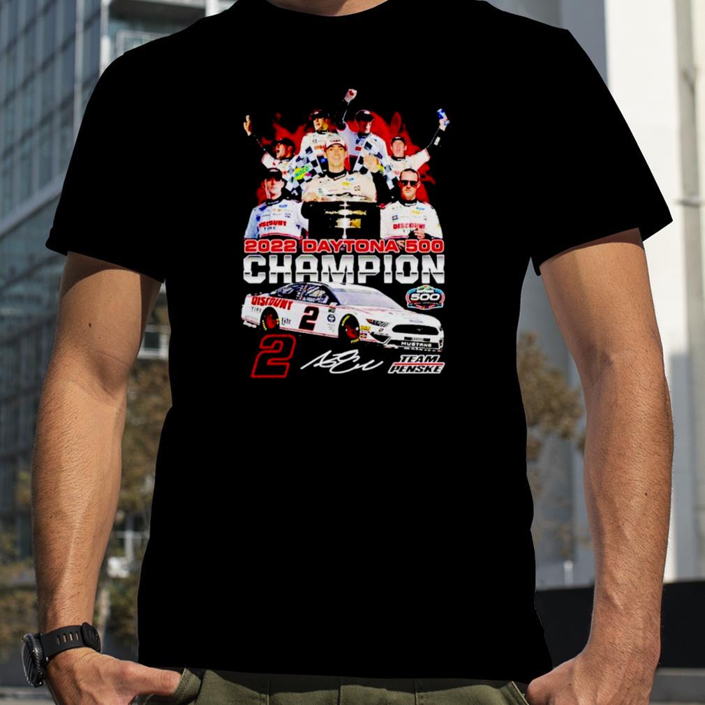 2022 Daytona 500 champion signature shirt