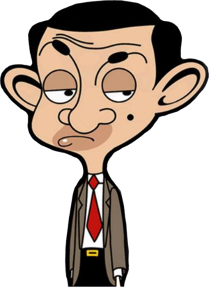 Iconic Cartoon Character Mr Bean shirt