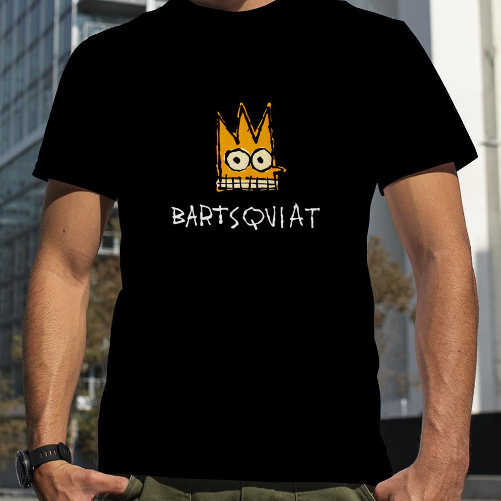 Jean Michel Basquiat Simpsons Crown shirt