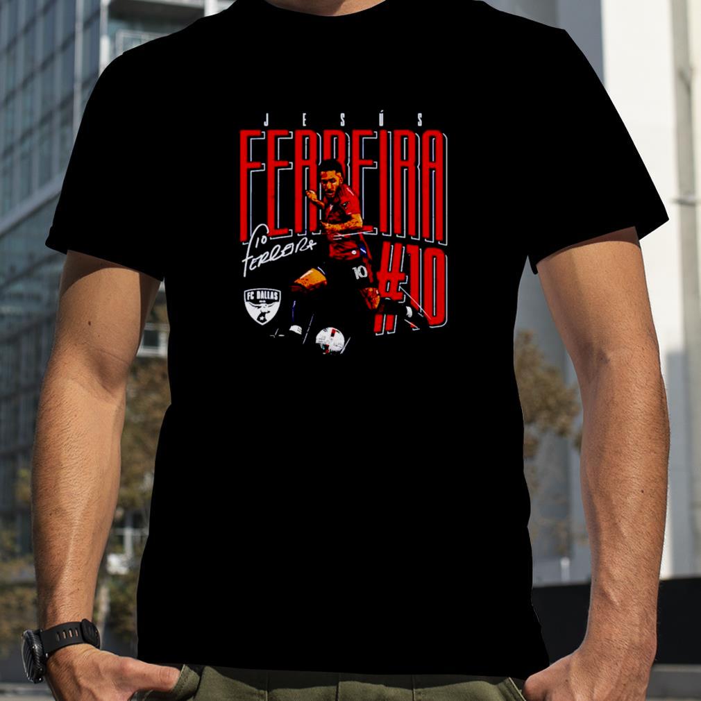 Jesus Ferreira FC Dallas Dash signature shirt