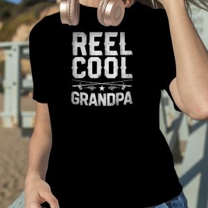 Reel Cool Grandpa T Shirt Fishing Grandfather Granddad Gifts T Shirt