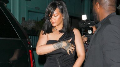 Rihanna ‘Loved’ Playing ‘Dress Up’ For The 1st Time Since Baby At A$AP Rocky’s 34th Birthday Dinner