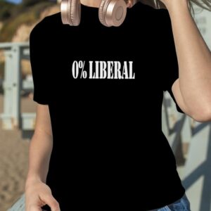 0% percent Liberal shirt