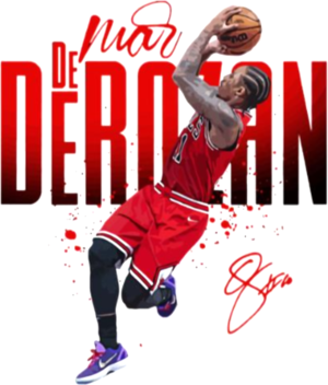 Demar Derozan Signature Bulls Basketball Zach Lavine shirt