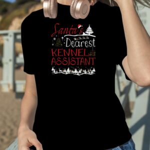 Kennel Assistant Xmas Job Cute Christmas T Shirt