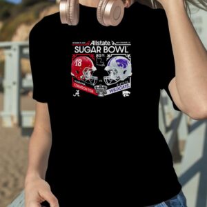 Crimson Tide vs Wildcats 89th allstate sugar bowl shirt