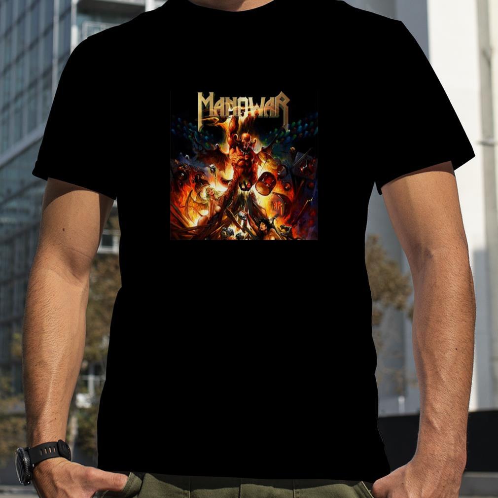 Art Devil Manowar Tour 2023 Masep shirt