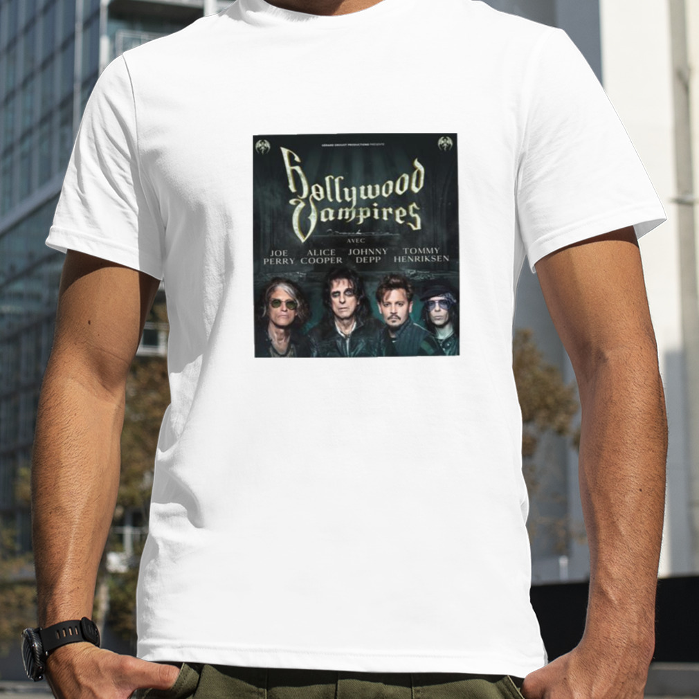 Full Ori Hollywood Vampires Tour 2023 shirt