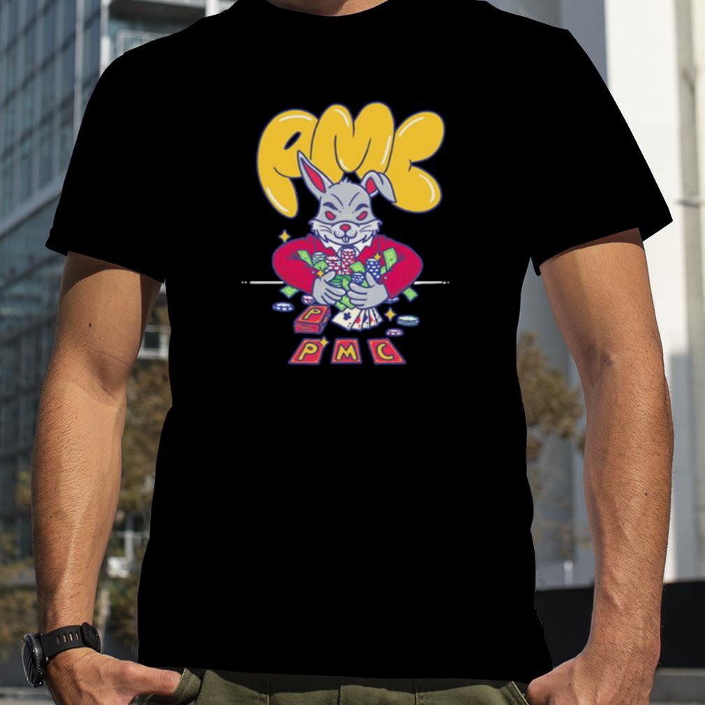 Gambling Rabbit Pmc Rabbit Shirt