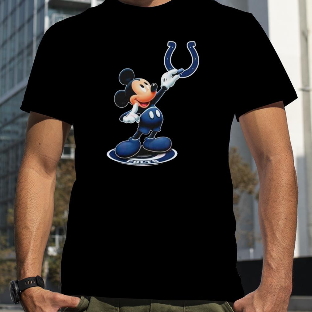 Mickey Mouse Nfl indianapolis colts logo 2023 shirt