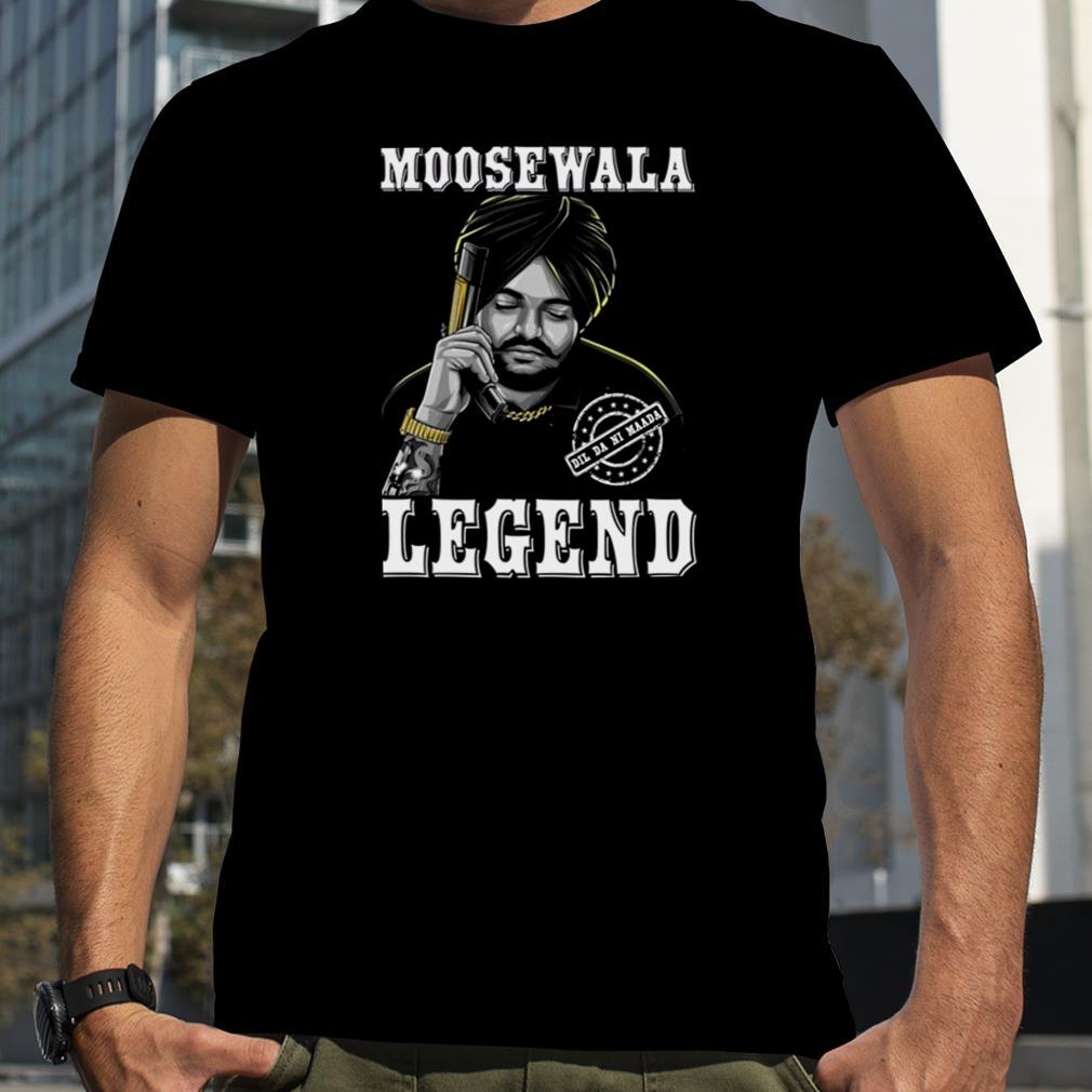 Sidhu Moose Wala Legend Stamp Art shirt