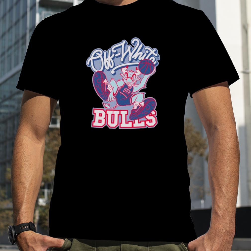 off white bulls t shirt