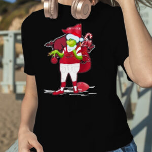 Santa Grinch Arkansas Razorbacks Gift Christmas shirt